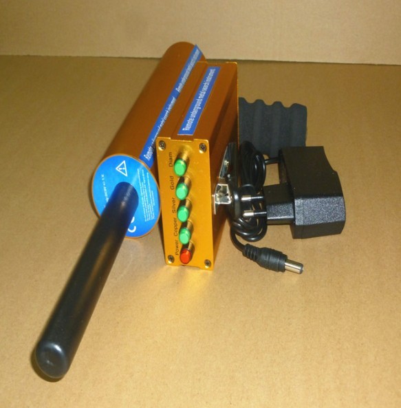 Rivelatore verde smeraldo dell'oro della lunga autonomia della macchina del rivelatore del diamante di AKS