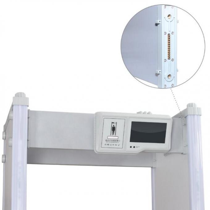 Progressione impermeabile del metal detector della struttura di porta dell'allarme luce/di voce per mentale sensibile