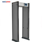 LCD Screen Door Metal Detector 6 Zones Multiple Frequency For Museum / School / Airports